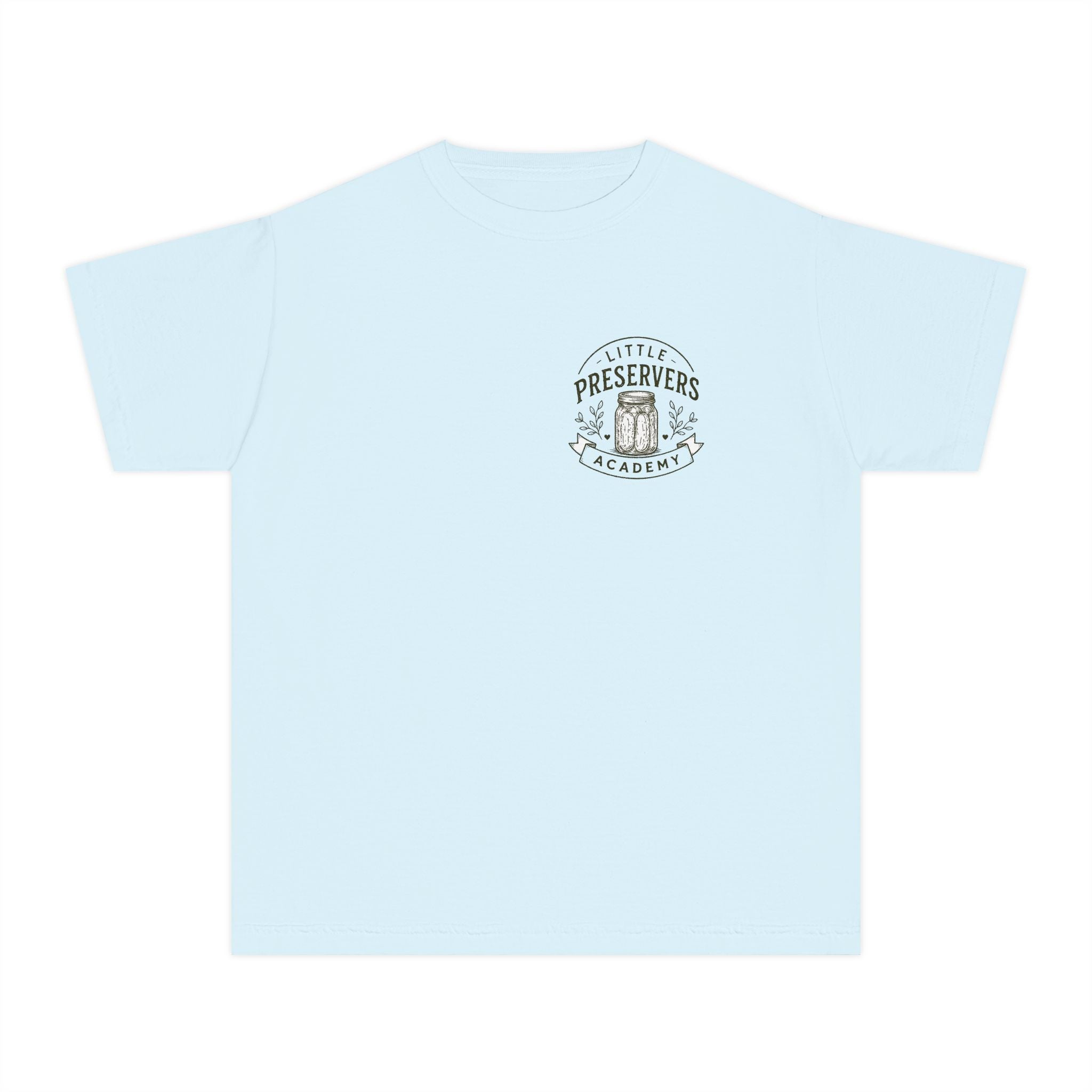 Youth Tee — "Preserve It" Little Preservers Academy Jam & Canning Design