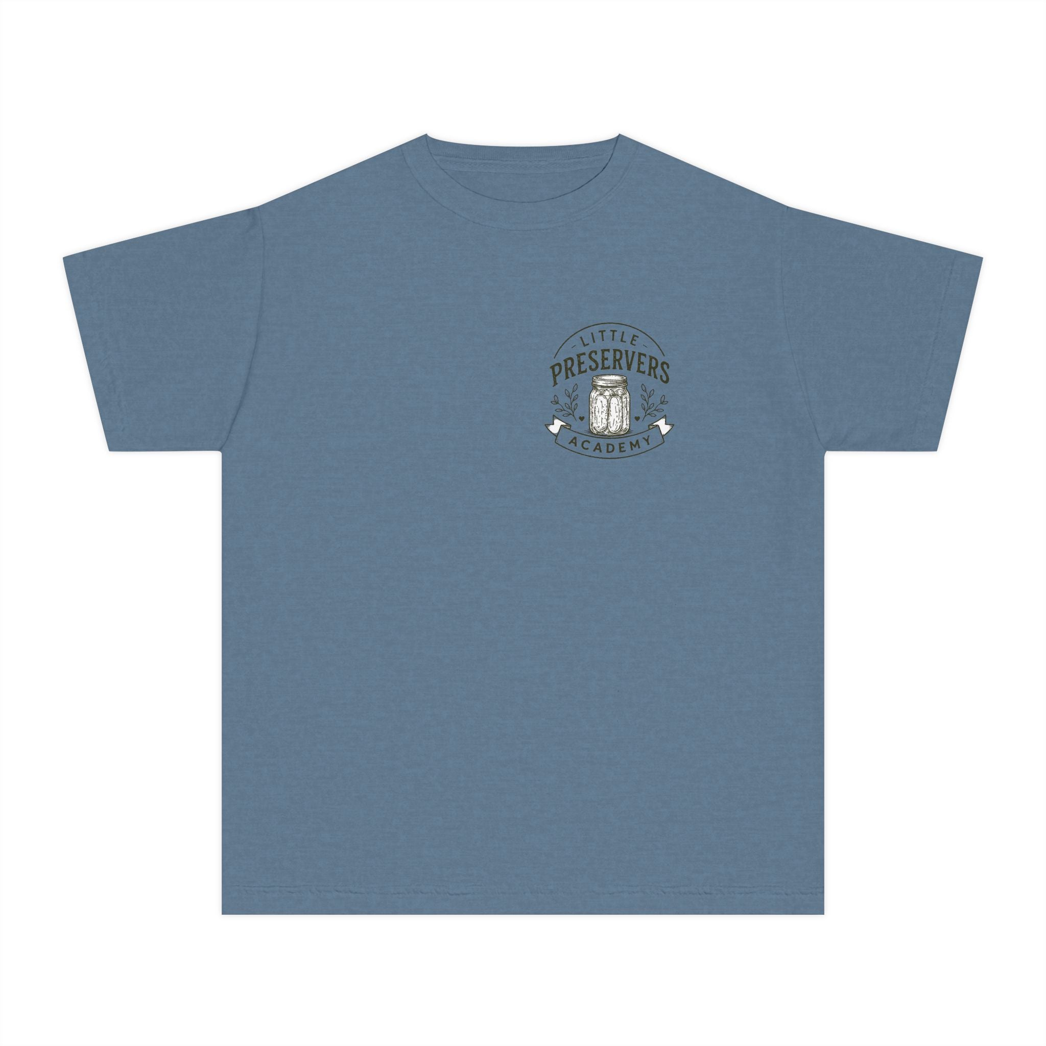 Youth Tee — "Preserve It" Little Preservers Academy Jam & Canning Design