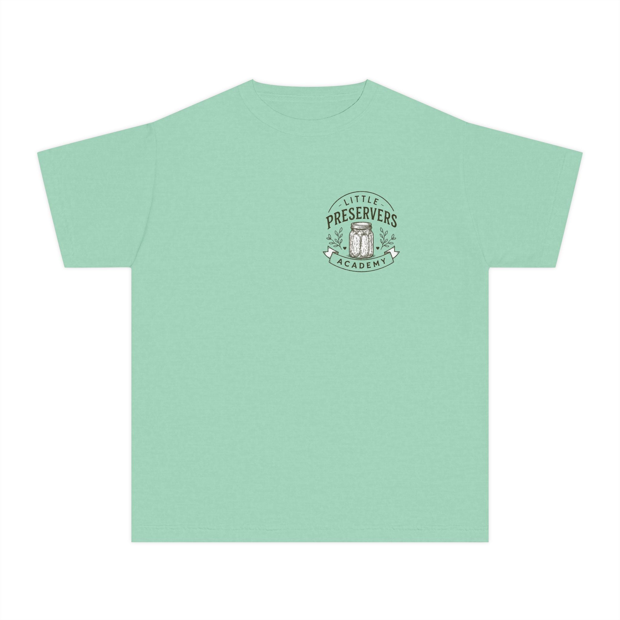Youth Tee — "Preserve It" Little Preservers Academy Jam & Canning Design